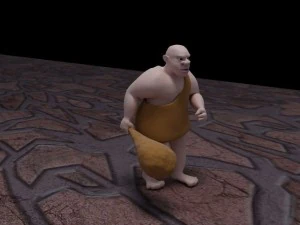 caveman 3D Model