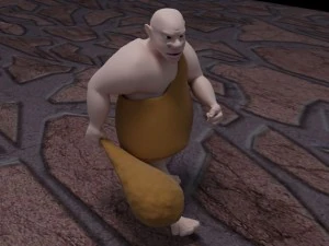 caveman 3D Model