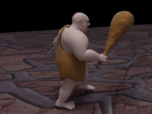 caveman 3D Model