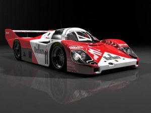 porsche 956 1983 3D Model