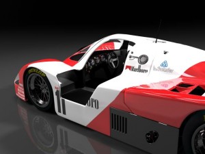 porsche 956 1983 3D Model