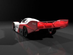 porsche 956 1983 3D Model