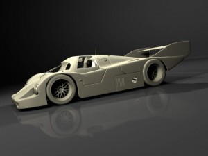 porsche 956 1983 3D Model