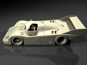 porsche 956 1983 3D Model