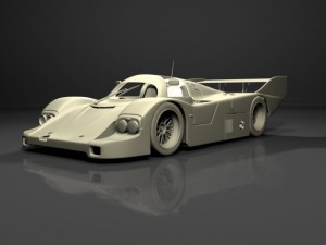porsche 956 1983 3D Model