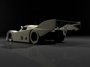 porsche 956 1983 3D Model