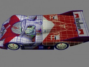 porsche 956 1983 3D Model