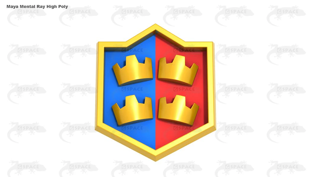 clash royal team battle 3D Model .c4d .max .obj .3ds .fbx .stl .blend 