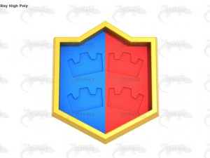 clash royal team battle 3D Model