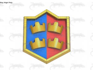 clash royal team battle 3D Model