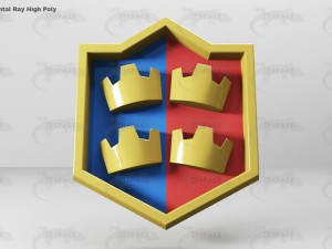 clash royal team battle 3D-Modell