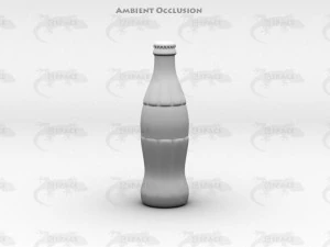 coca cola bottle 192ml 3D Model