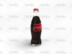 coca cola bottle 192ml 3D Model