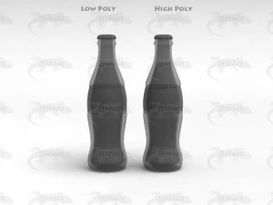 coca cola bottle 192ml 3D Model