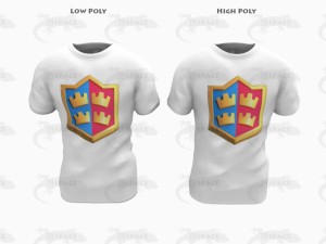 t-shirt Modèle 3D