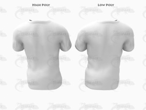 t-shirt Modèle 3D