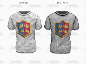 t-shirt Modèle 3D