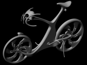 bicycle of future 3D Model