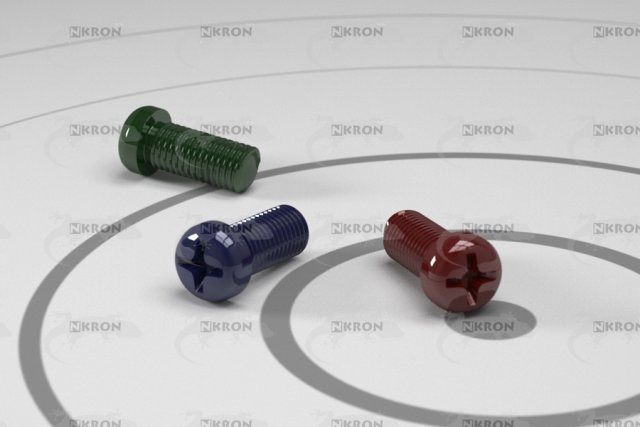 screw cross tip 3D 모델 .c4d .max .obj .3ds .fbx .stl .blend 
