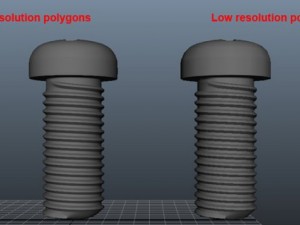 screw cross tip 3D 모델