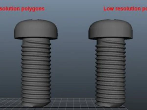 screw cross tip 3D Model
