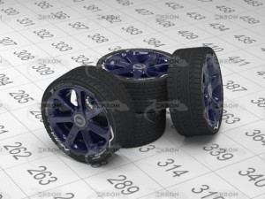 wheel audi 3D 모델