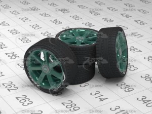wheel audi 3D Model