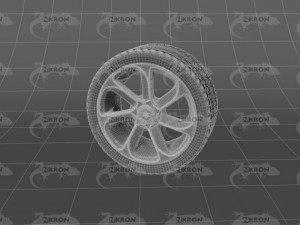 wheel audi 3D 모델