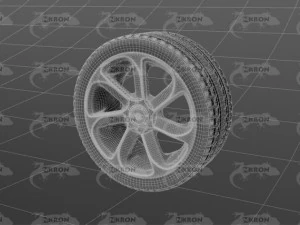 wheel audi 3D Model