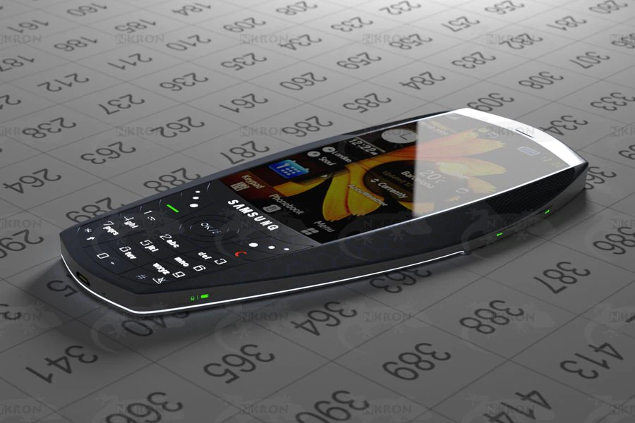 samsung tesla blue 3D Model .c4d .max .obj .3ds .fbx .stl .blend 