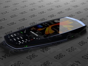samsung tesla blue Modello 3D