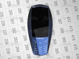 samsung tesla blue Modello 3D