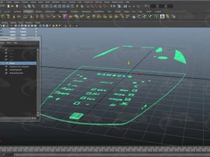 samsung tesla blue 3D Model