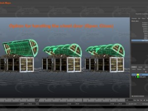 chest with golden coins 3D Модель