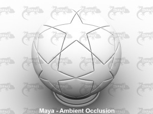 champions league ball 3D Model