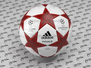 champions league ball 3D Model