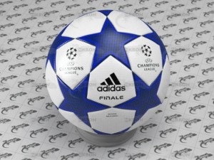 champions league ball 3D Model