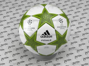 champions league ball 3D Model