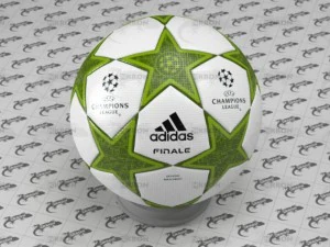 champions league ball 3D Model