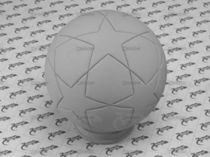 champions league ball 3D Model
