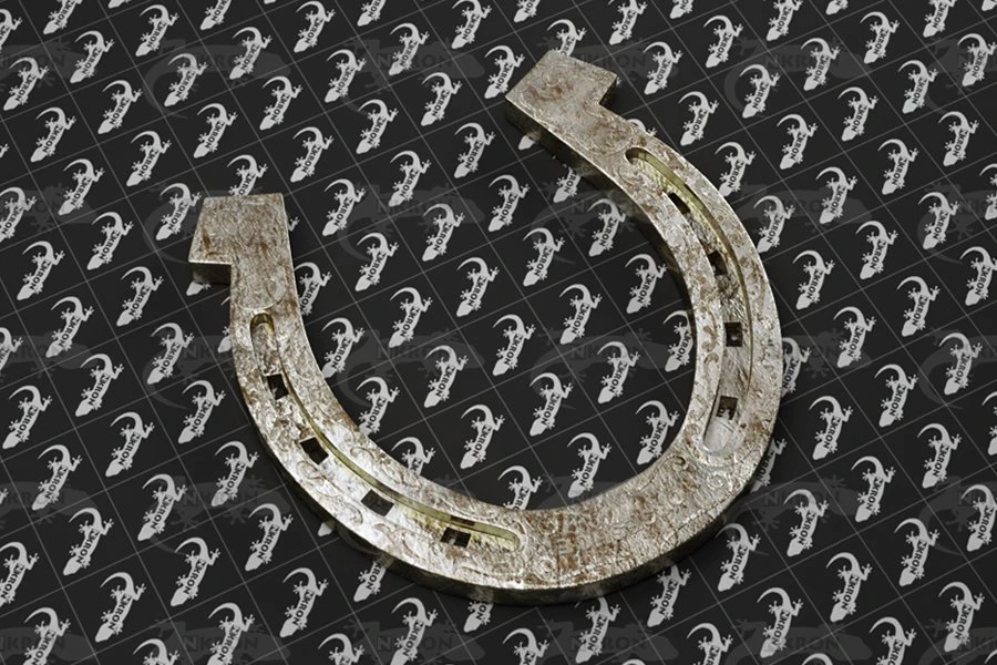 horseshoe 3D Model .c4d .max .obj .3ds .fbx .stl .blend
