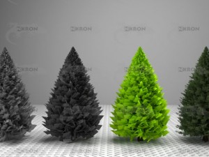 christmas tree collection Modelo 3D