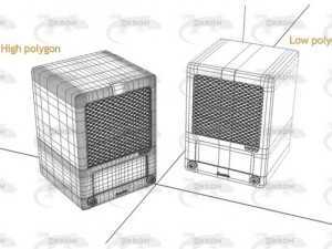 old radio Modèle 3D