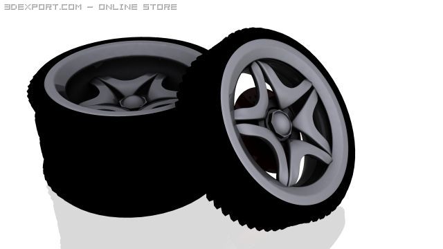 ferrari f50 rims 3Dモデル .c4d .max .obj .3ds .fbx .stl .blend 