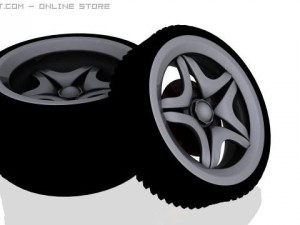 ferrari f50 rims 3D Model
