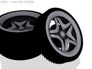 フェラーリ F50 リム 3Dモデル