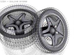 ferrari f50 rims 3Dモデル