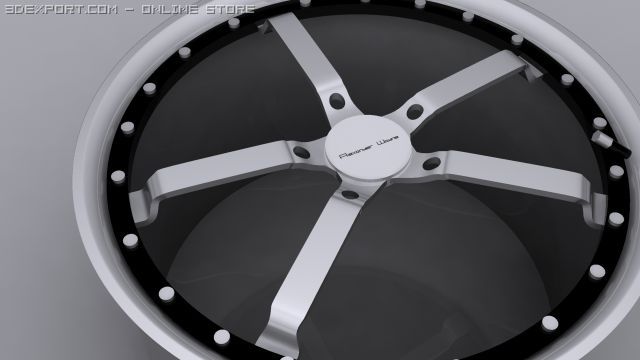 hot rims Model 3D .c4d .max .obj .3ds .fbx .stl .blend 