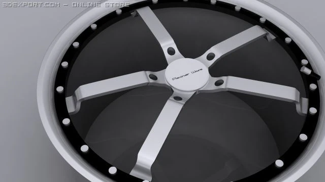 hot rims 3D Model .c4d .max .obj .3ds .fbx .stl .blend 
