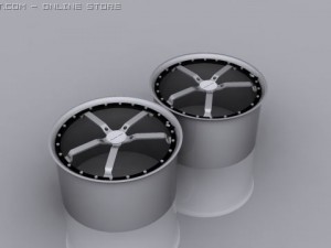 hot rims Model 3D